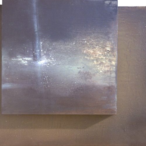 Agua bañada de sombra, de "Las voces del agua", obra del artista José Moreno