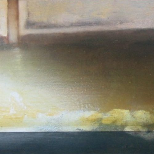 Agua ceñida a su forma, obra del artista José Moreno