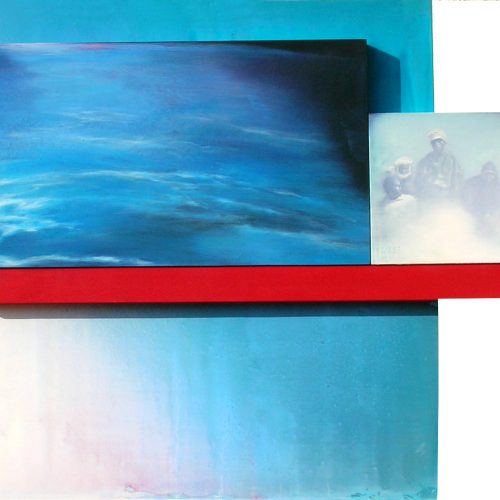 Línea de sueño y de destino, obra del artista José Moreno