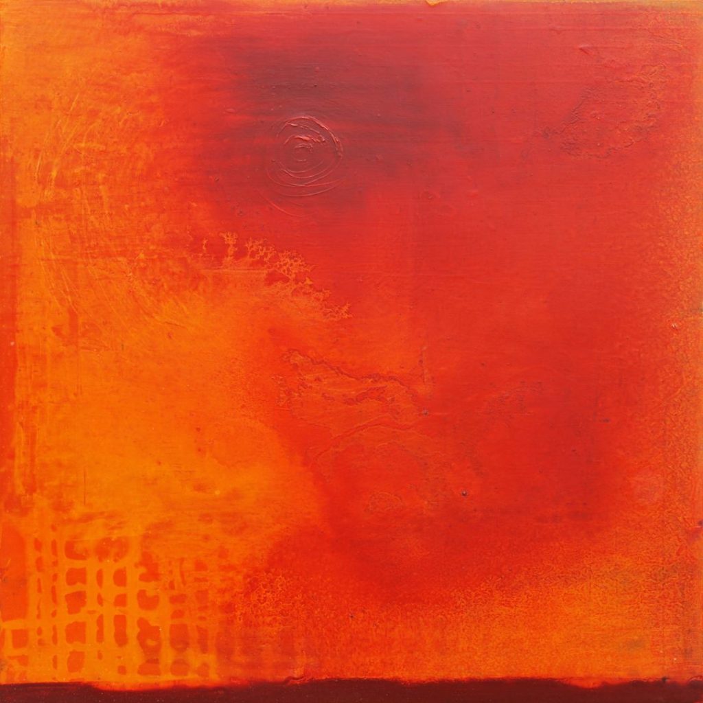 Brota-una-flor-en-la-herrumbrosa-ancla-azafranada - José Moreno Artista