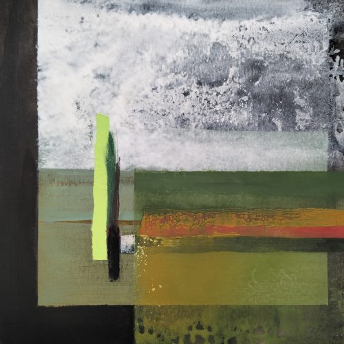 Árbol-niña. 2025. Oleo s/papel. 25x25 cm.