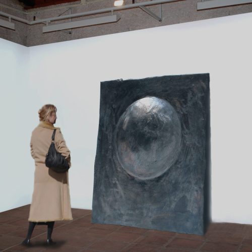 Artista José Moreno - Reposos - Escultura en sala (III)