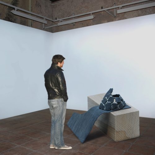 Artista José Moreno - Reposos - Escultura en sala (IV)