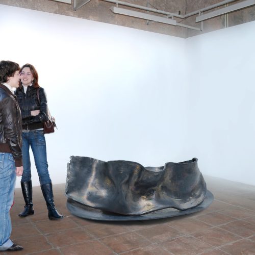 Artista José Moreno - Reposos - Escultura en sala (VIII)