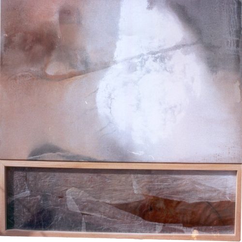 Dama, de "Sombras y penumbras", obra del artista José Moreno