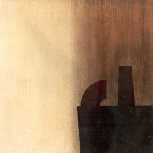 Forma en el límite II, de "Presencias", obra del artista José Moreno