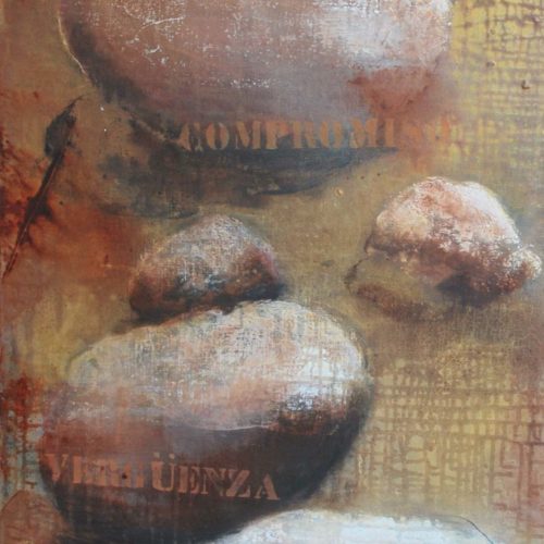 En la tristeza llueve, obra del artista José Moreno