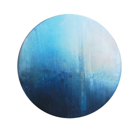 Sueño blanco en los tejados, obra del artista José Moreno