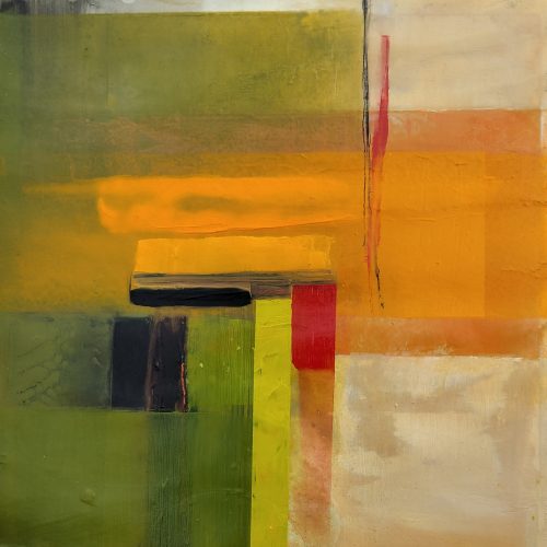 Una sombra se mueve - Tejidos de agua y hierba, obra actual del artista José Moreno