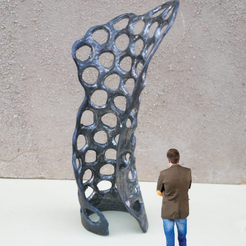 Retícula. Acero inoxidable (Maqueta)